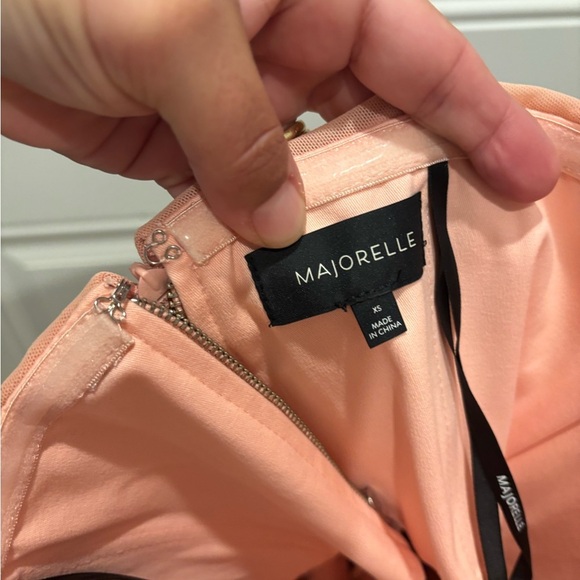MAJORELLE Ursula Dress in Nude XS - Picture 6 of 7